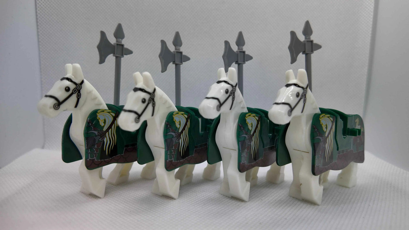 🐴 Pack de 4 Caballos de Rohan