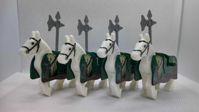 🐴 Pack de 4 Caballos de Rohan