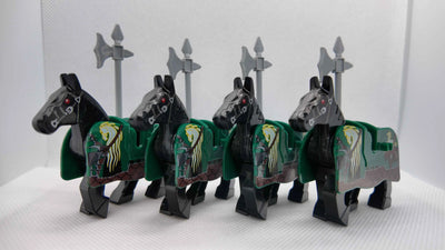 🐴 Pack de 4 Caballos de Rohan