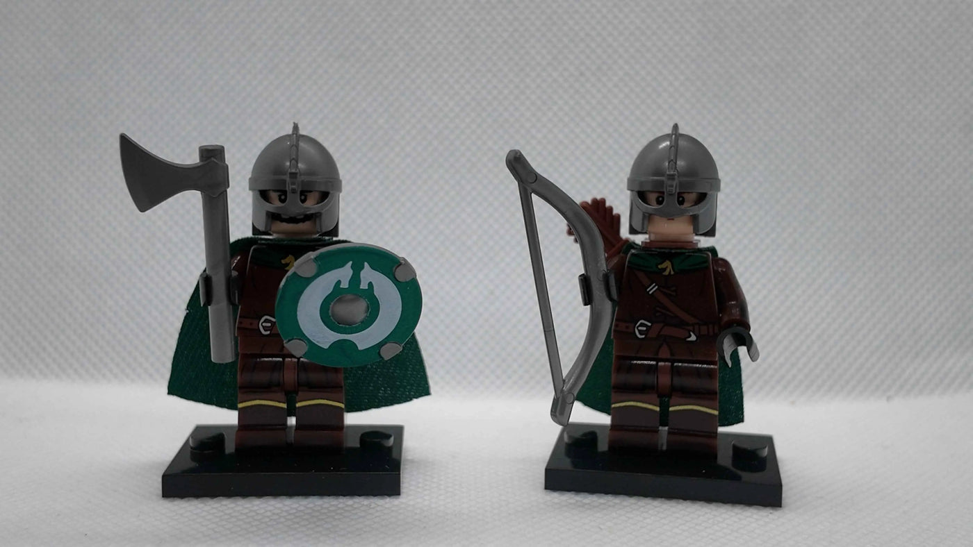 Guerreros Rohirrim | Pack de 8 caballeros Rohan