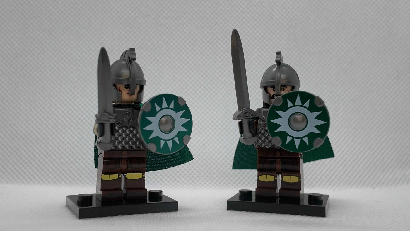 Guerreros Rohirrim | Pack de 8 caballeros Rohan