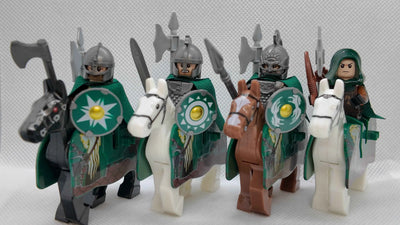 Jinetes Rohirrim | Pack de 4