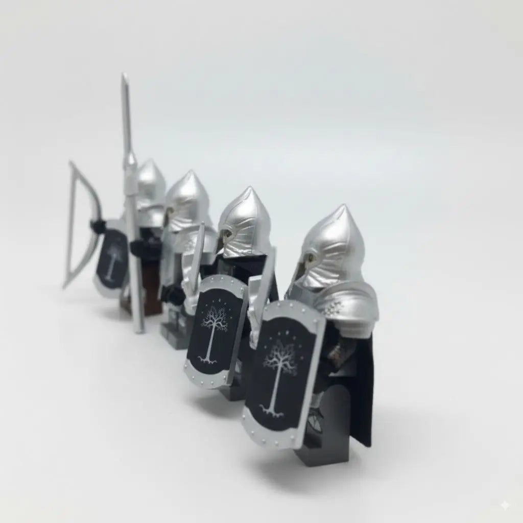 Soldiers of Gondor | Pack of 8 Lego compatible - ZonaBrik