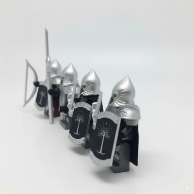 Soldiers of Gondor | Pack of 8 Lego compatible - ZonaBrik
